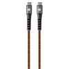 Toughtested 6-Foot Braided USB-C to USB-C Cable TT-FC6-C2C